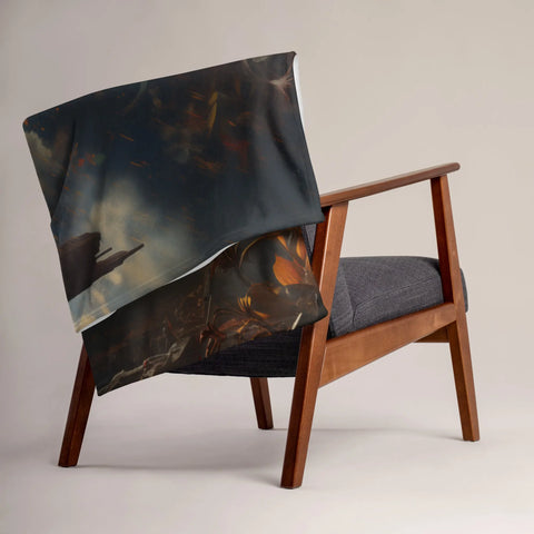 About my Brain Institute Blankets Pele Goddess Throw Blanket