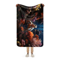 About my Brain Institute Blankets Sea Turtle Spirit Animal Sherpa Blanket