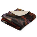 About my Brain Institute Blankets Sea Turtle Spirit Animal Sherpa Blanket