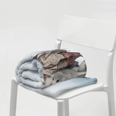 About my Brain Institute Blankets Skadi Goddess Throw Blanket