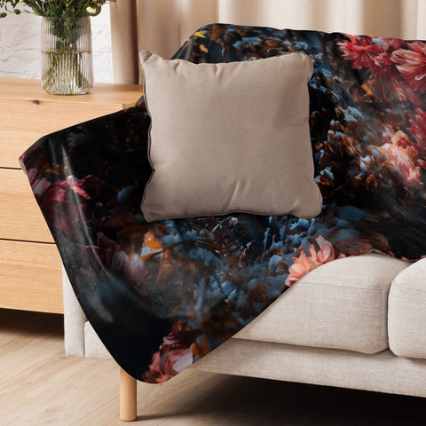 About my Brain Institute Blankets Snow Leopard Spirit Animal Sherpa Blanket