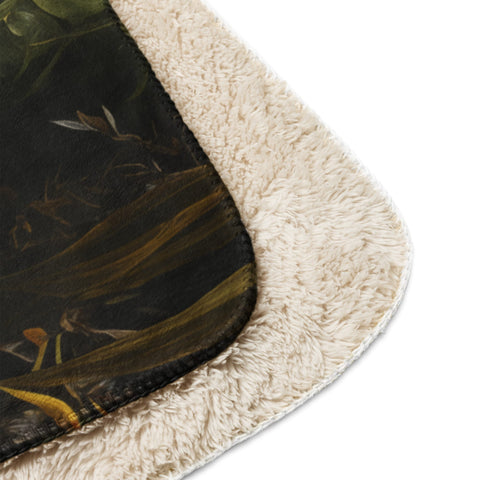 About my Brain Institute Blankets Tiger Spirit Animal Sherpa Blanket