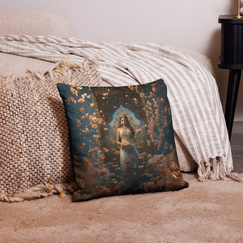 About my Brain Institute Cushion Covers 18″×18″ Anahita Goddess Cushion Covers