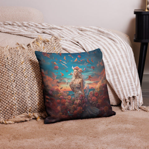 About my Brain Institute Cushion Covers 18″×18″ Aphrodite Goddess Cushion Covers