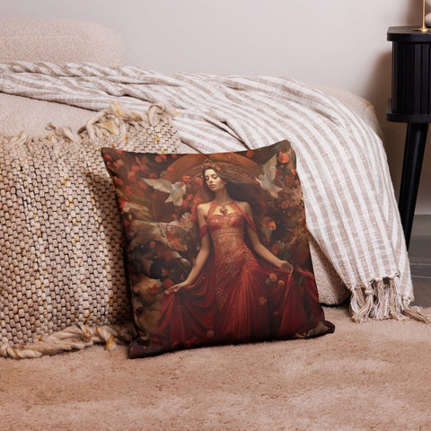 About my Brain Institute Cushion Covers 18″×18″ Astarte Goddess Cushion Covers