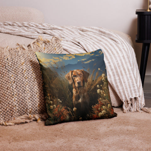 About my Brain Institute Cushion Covers 18″×18″ Dog Spirit Animal Cushion Covers