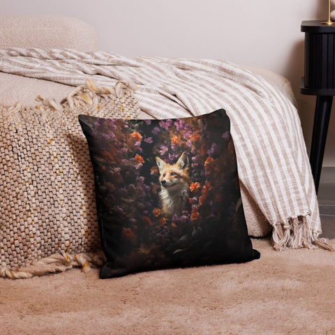 About my Brain Institute Cushion Covers 18″×18″ Fox Spirit Animal Cushion Covers