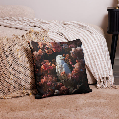 About my Brain Institute Cushion Covers 18″×18″ Hawk Spirit Animal Cushion Covers
