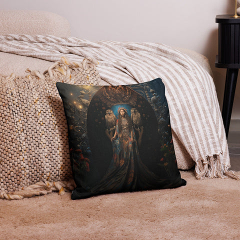 About my Brain Institute Cushion Covers 18″×18″ Jaci Goddess Cushion Covers