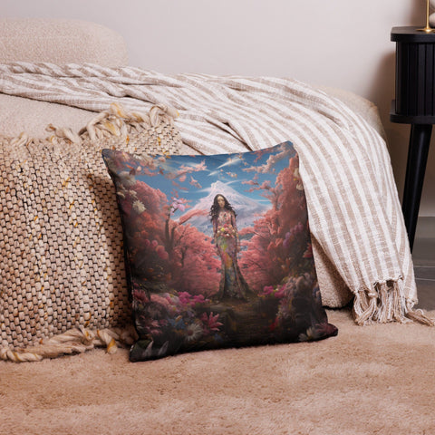 About my Brain Institute Cushion Covers 18″×18″ Konohanasakuya Goddess Cushion Covers