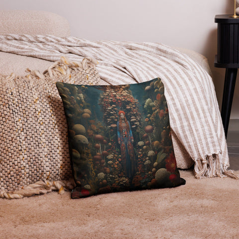 About my Brain Institute Cushion Covers 18″×18″ Mielikki Goddess Cushion Covers