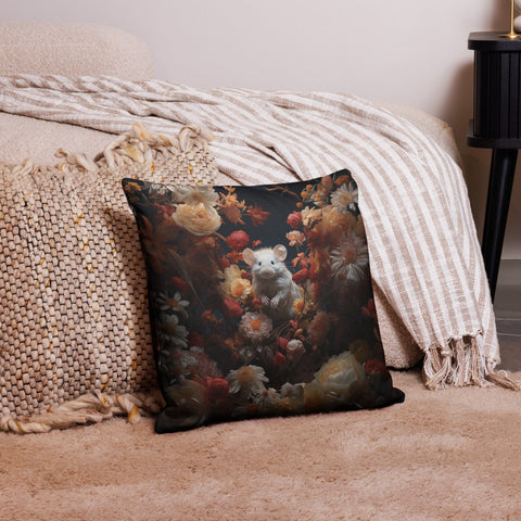 About my Brain Institute Cushion Covers 18″×18″ Mouse Spirit Animal Cushion Covers