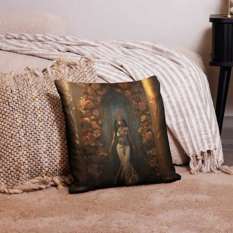 About my Brain Institute Cushion Covers 18″×18″ Nisaba Goddess Cushion Covers