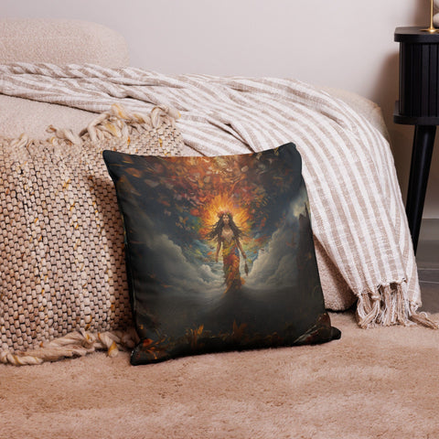 About my Brain Institute Cushion Covers 18″×18″ Pele Goddess Cushion Covers