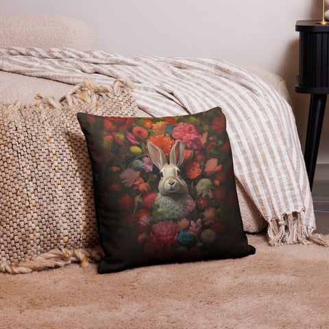 About my Brain Institute Cushion Covers 18″×18″ Rabbit Spirit Animal Cushion Covers