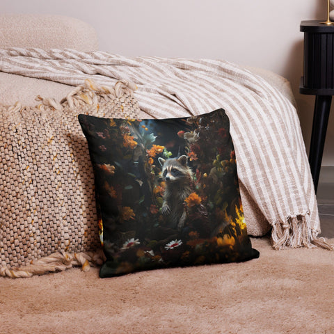 About my Brain Institute Cushion Covers 18″×18″ Raccoon Spirit Animal Cushion Covers