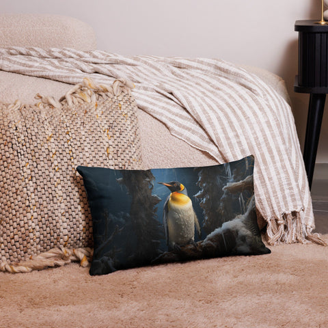 About my Brain Institute Cushion Covers 20″×12″ Emperor Penguin Spirit Animal Cushion Covers