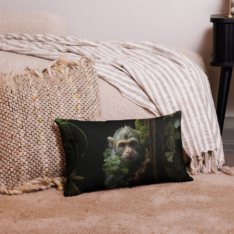 About my Brain Institute Cushion Covers 20″×12″ Monkey Spirit Animal Cushion Covers