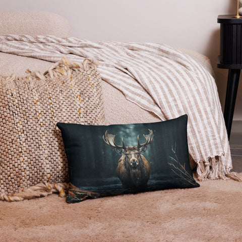 About my Brain Institute Cushion Covers 20″×12″ Moose Spirit Animal Cushion Covers