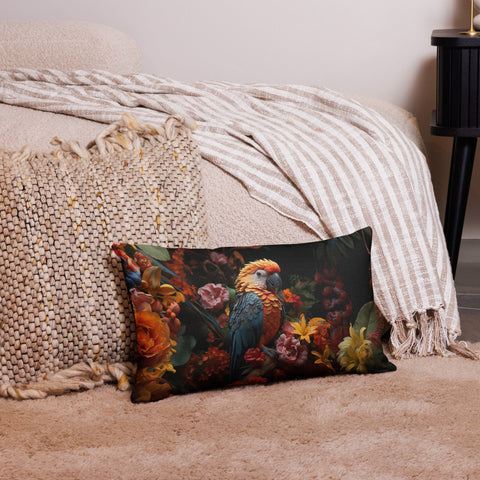 About my Brain Institute Cushion Covers 20″×12″ Parrot Spirit Animal Cushion Covers