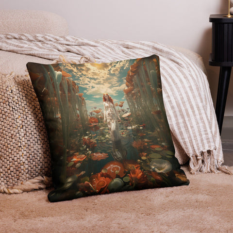 About my Brain Institute Cushion Covers 22″×22″ Aine Goddess Cushion Covers