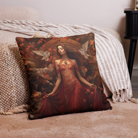 About my Brain Institute Cushion Covers 22″×22″ Astarte Goddess Cushion Covers