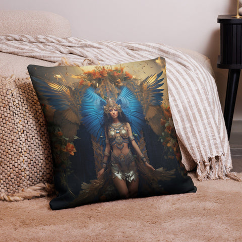 About my Brain Institute Cushion Covers 22″×22″ Isis Goddess Cushion Covers