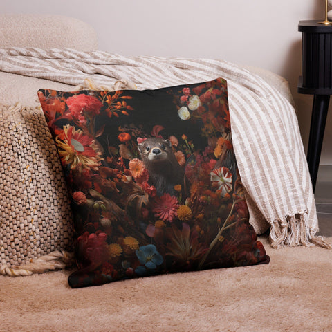 About my Brain Institute Cushion Covers 22″×22″ Otter Spirit Animal Cushion Covers