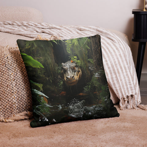 About my Brain Institute Cushion Covers Alligator Spirit Animal Cushion Covers