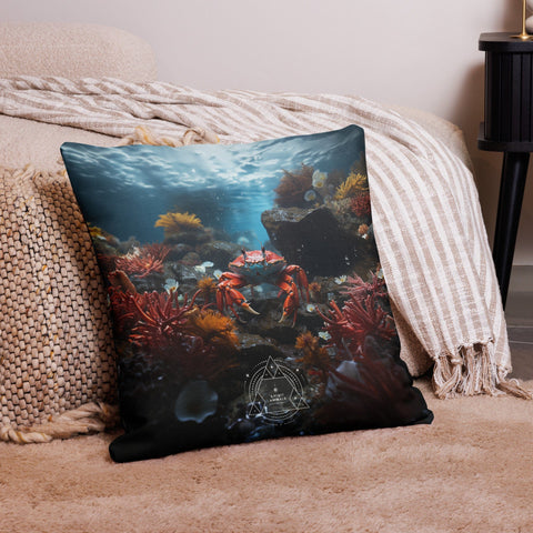 About my Brain Institute Cushion Covers Crab Spirit Animal Cushion Covers