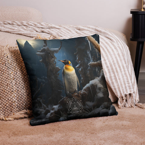 About my Brain Institute Cushion Covers Emperor Penguin Spirit Animal Cushion Covers