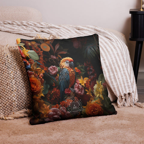 About my Brain Institute Cushion Covers Parrot Spirit Animal Cushion Covers