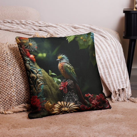 About my Brain Institute Cushion Covers Quetzal Spirit Animal Cushion Covers
