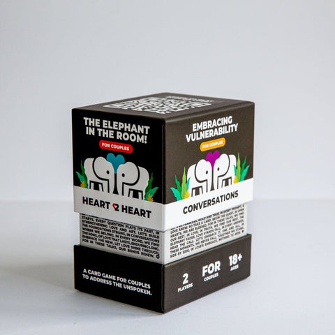 About my Brain Institute Heart 2 Heart Conversations: Elephant In The Room Prompt Cards