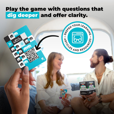 About my Brain Institute Heart 2 Heart Conversations: Elephant In The Room Prompt Cards