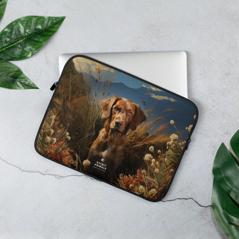 About my Brain Institute Laptop Sleeves 13″ Dog Spirit Animal Laptop Sleeve