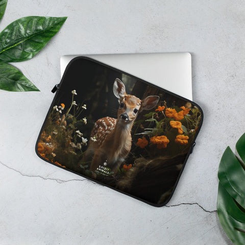 About my Brain Institute Laptop Sleeves 13″ Fawn Spirit Animal Laptop Sleeve