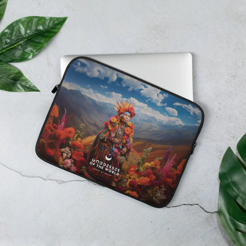 About my Brain Institute Laptop Sleeves 13″ Pachamama Goddess Laptop Sleeve