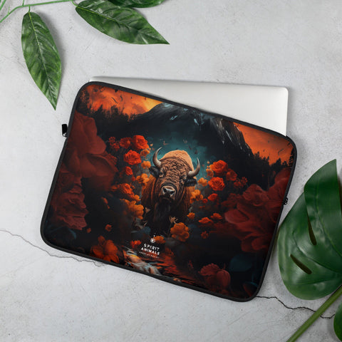About my Brain Institute Laptop Sleeves 15″ Buffalo Spirit Animal Laptop Sleeve
