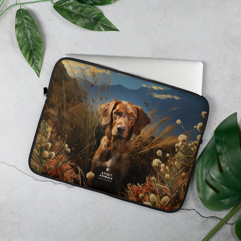 About my Brain Institute Laptop Sleeves 15″ Dog Spirit Animal Laptop Sleeve