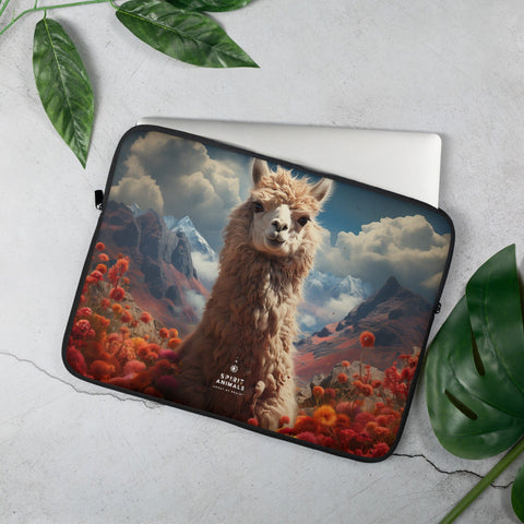 About my Brain Institute Laptop Sleeves 15″ Llama Spirit Animal Laptop Sleeve
