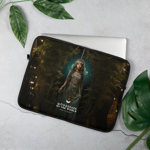 About my Brain Institute Laptop Sleeves 15″ Mama Quilla Goddess Laptop Sleeve