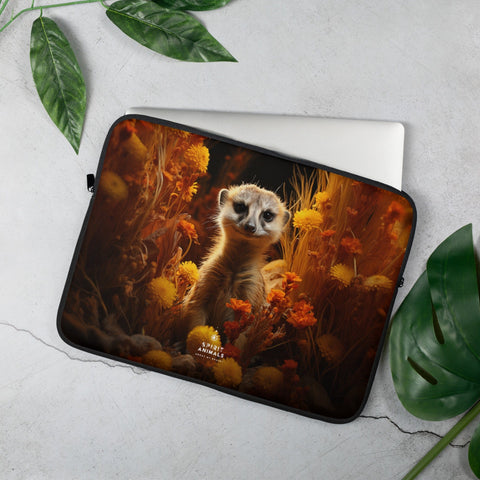 About my Brain Institute Laptop Sleeves 15″ Meerkat Spirit Animal Laptop Sleeve