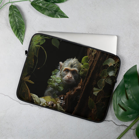 About my Brain Institute Laptop Sleeves 15″ Monkey Spirit Animal Laptop Sleeve