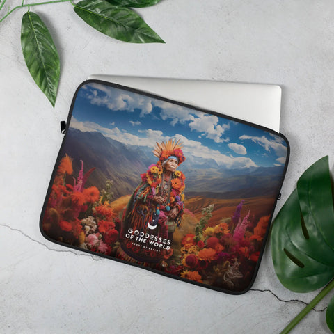 About my Brain Institute Laptop Sleeves 15″ Pachamama Goddess Laptop Sleeve