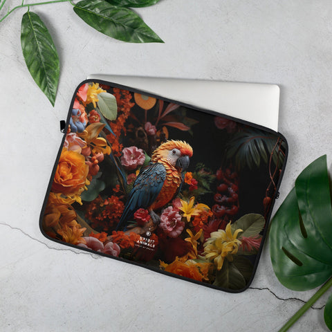 About my Brain Institute Laptop Sleeves 15″ Parrot Spirit Animal Laptop Sleeve