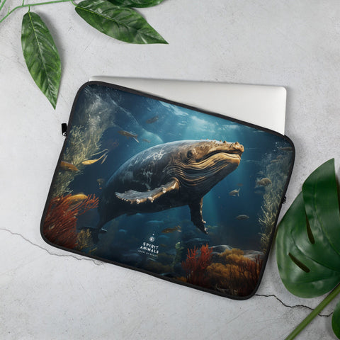 About my Brain Institute Laptop Sleeves 15″ Whale Spirit Animal Laptop Sleeve