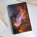 About my Brain Institute Notebooks Flame Nebula Dreams Spiral notebook