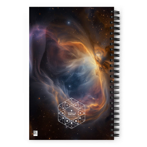 About my Brain Institute Notebooks Medusa Nebula Dreams Spiral notebook