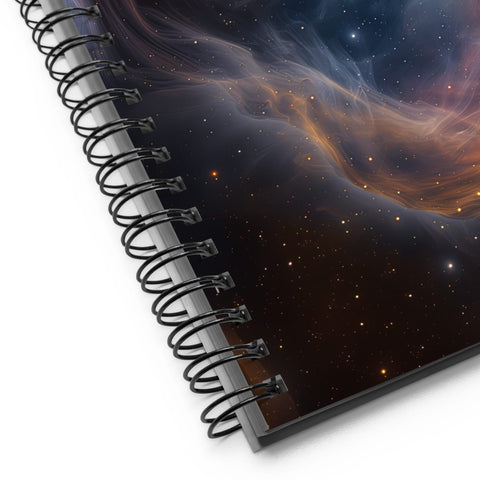 About my Brain Institute Notebooks Medusa Nebula Dreams Spiral notebook